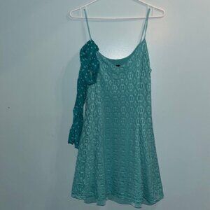 Spaghetti strap lace dress size large